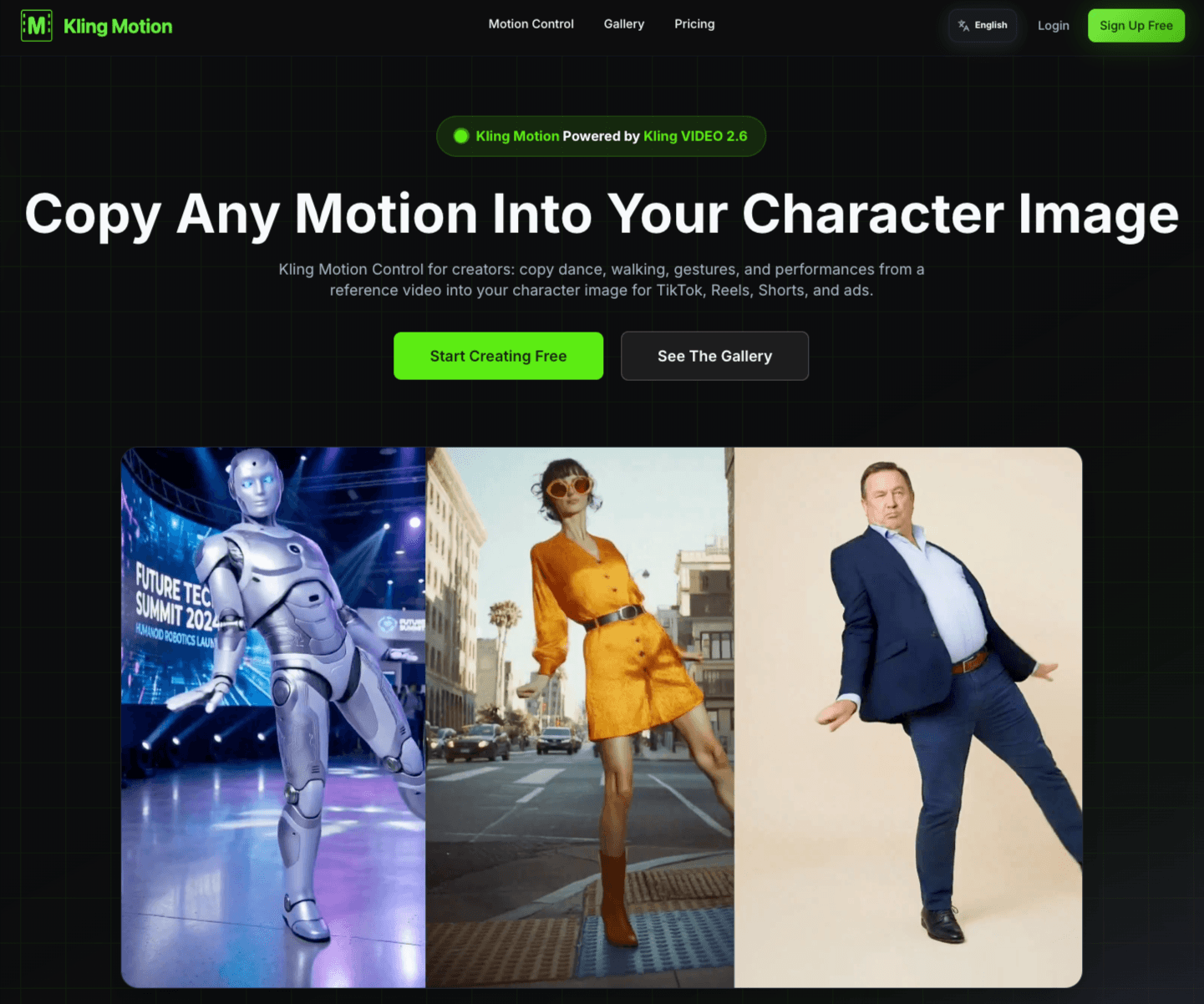 Kling Motion  - Product Image