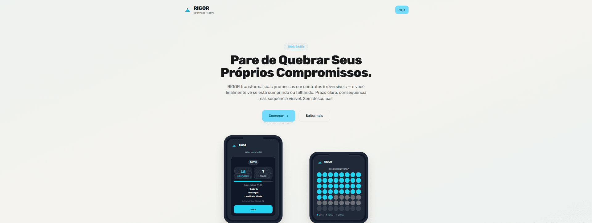 RIGOR - Pare de Quebrar Seus Próprios Compromissos. - Product Image