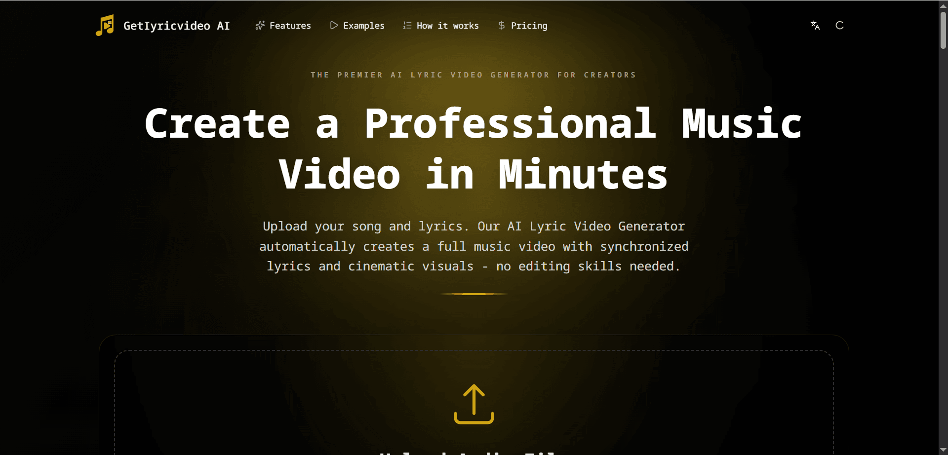GetLyricVideo AI - Product Image