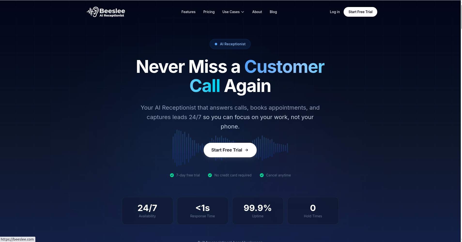 Beeslee AI Receptionist - Product Image
