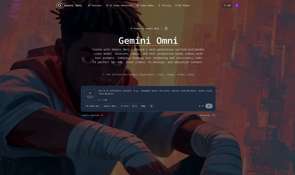 Gemini Omni - Product Image