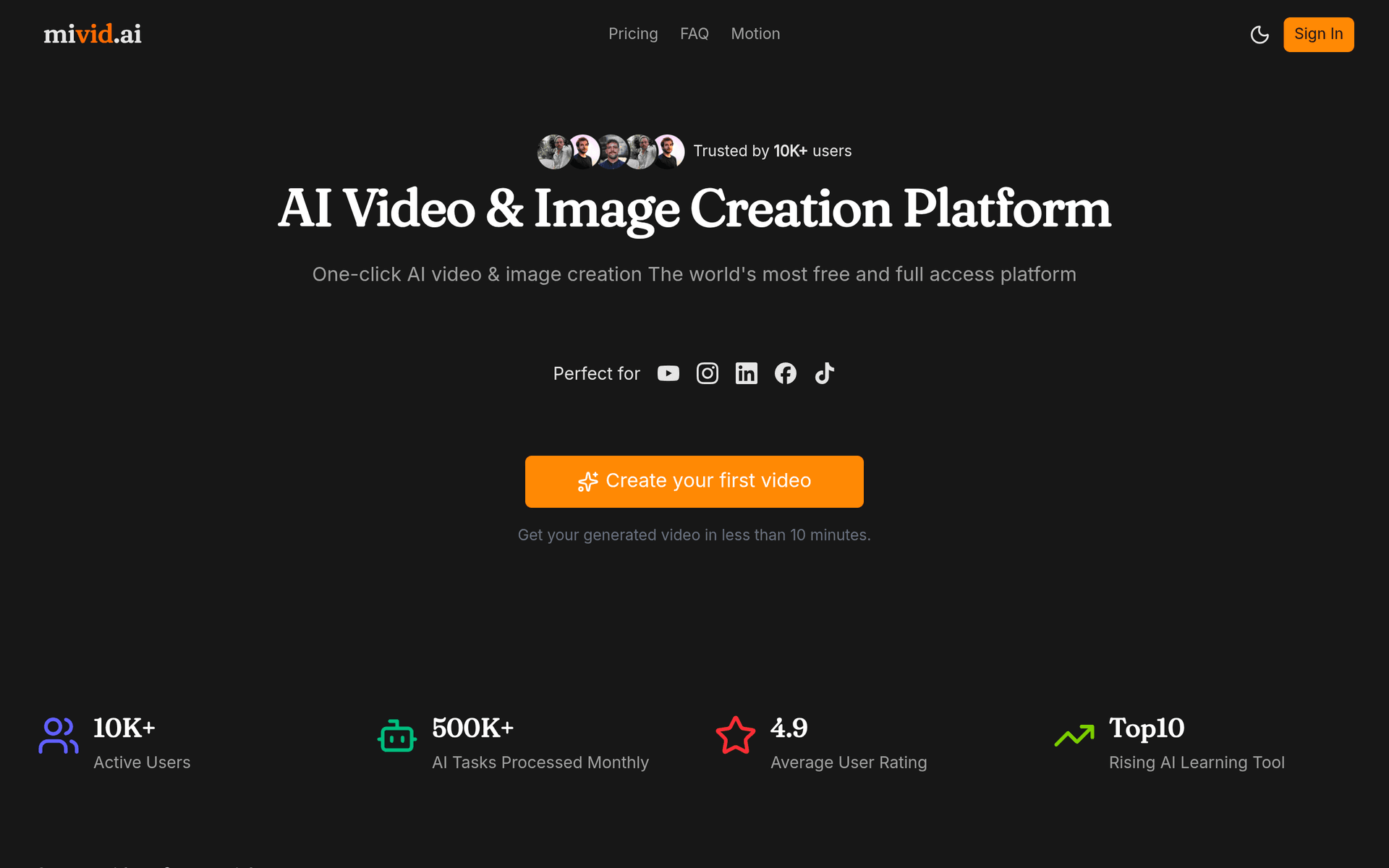 mivid.ai - Product Image