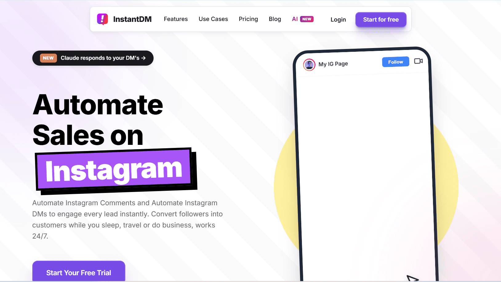 InstantDM - Product Image