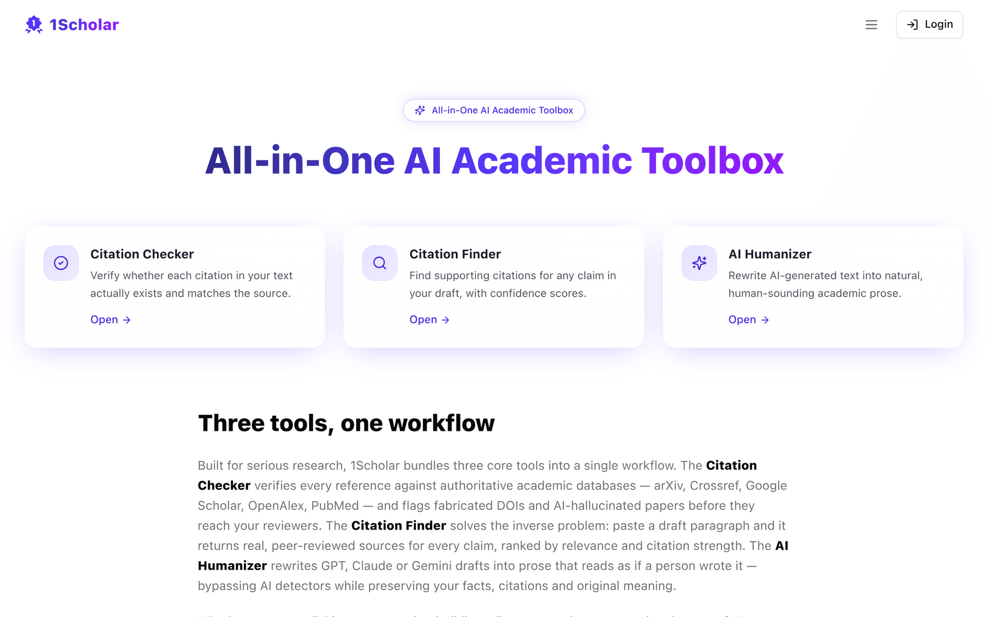 1Scholar - Product Image