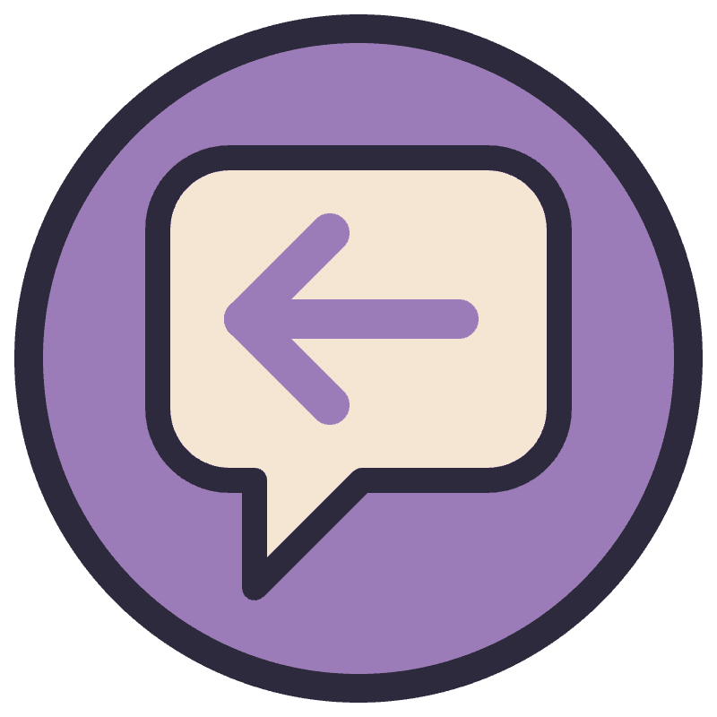 Backreply logo