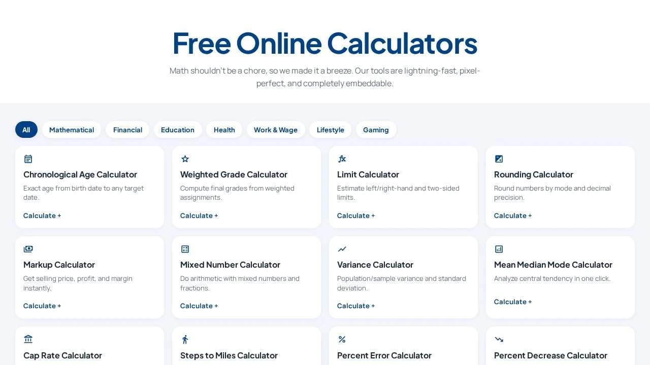 EasyCalc - Product Image