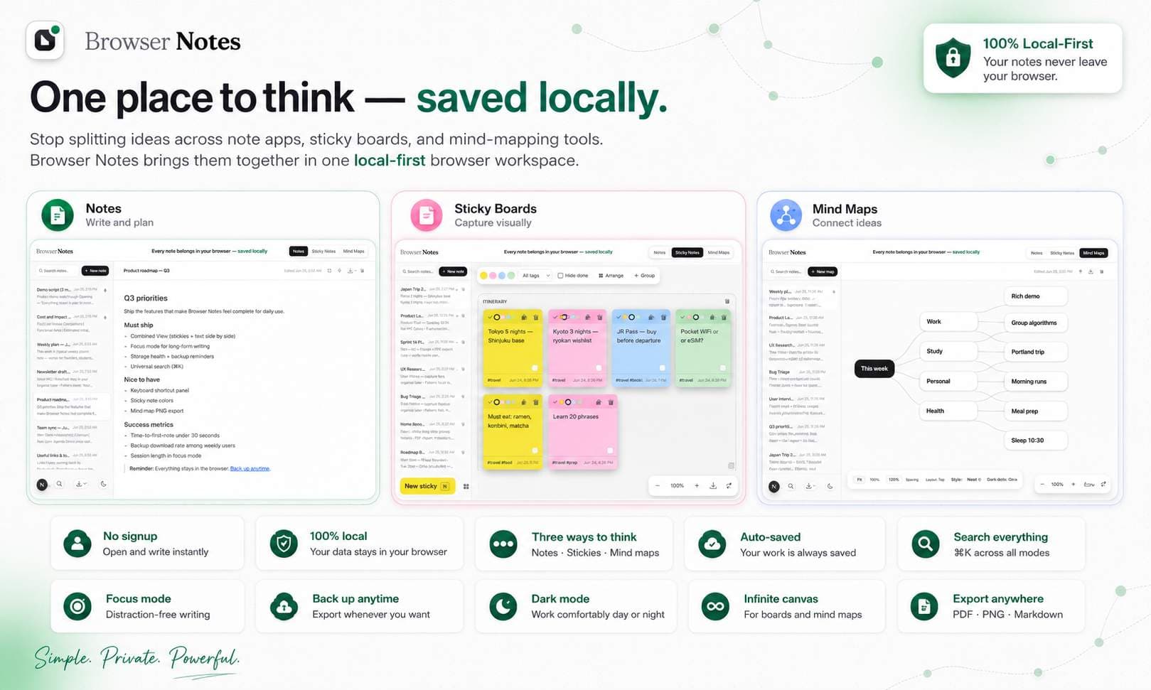 Browser Notes - Product Image