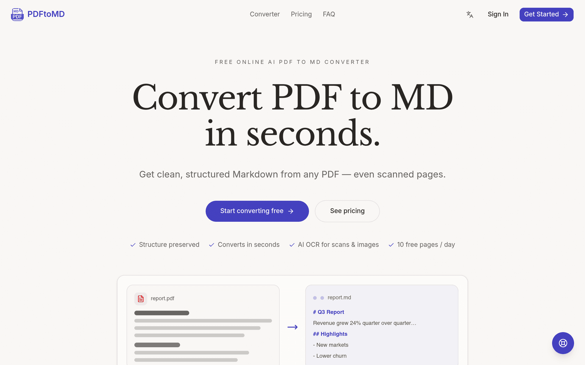 PDFtoMD - Product Image