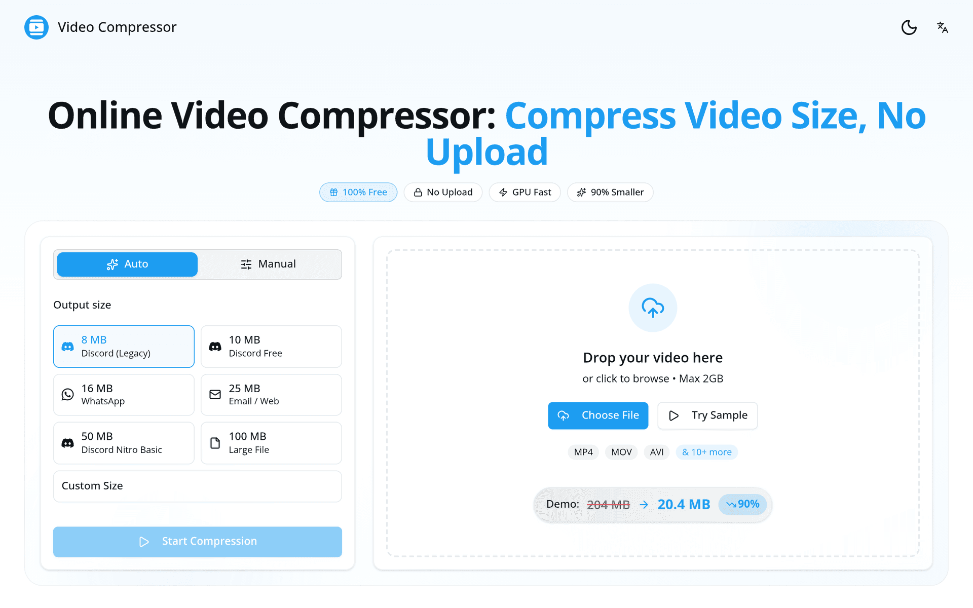 Video Compressor - Product Image