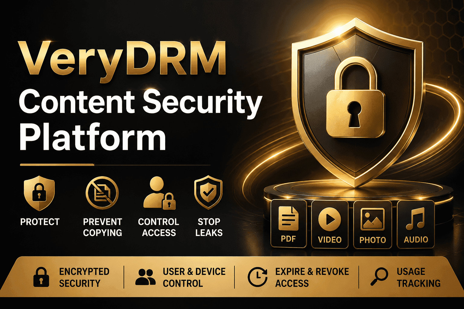 VeryDRM Content Security Platform - Product Image