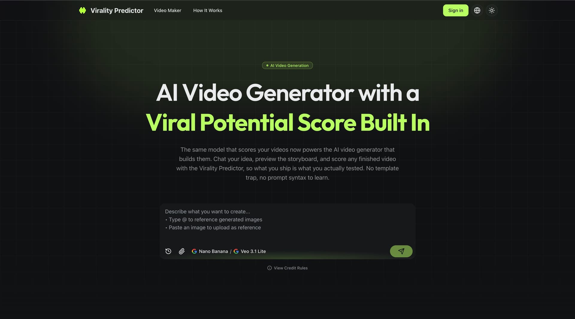 AI Video Generator - Product Image