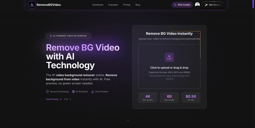 remove bg video - Product Image