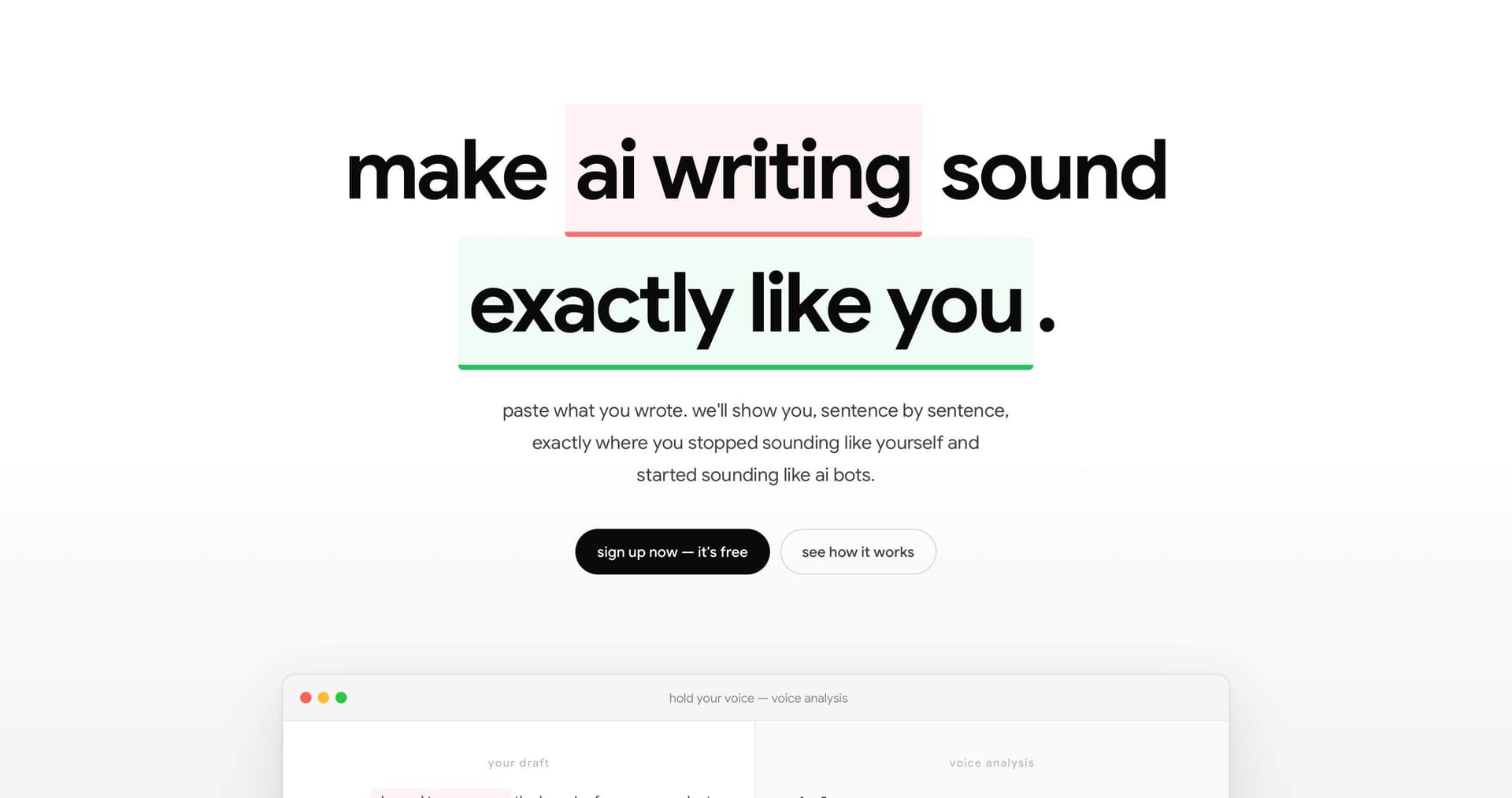Hold Your Voice - Product Image
