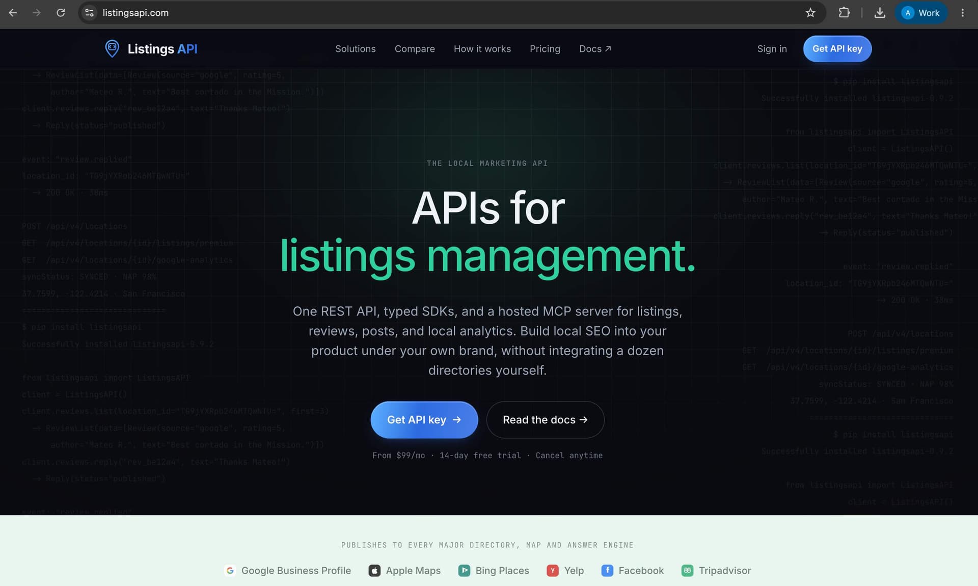 Listings API - Product Image
