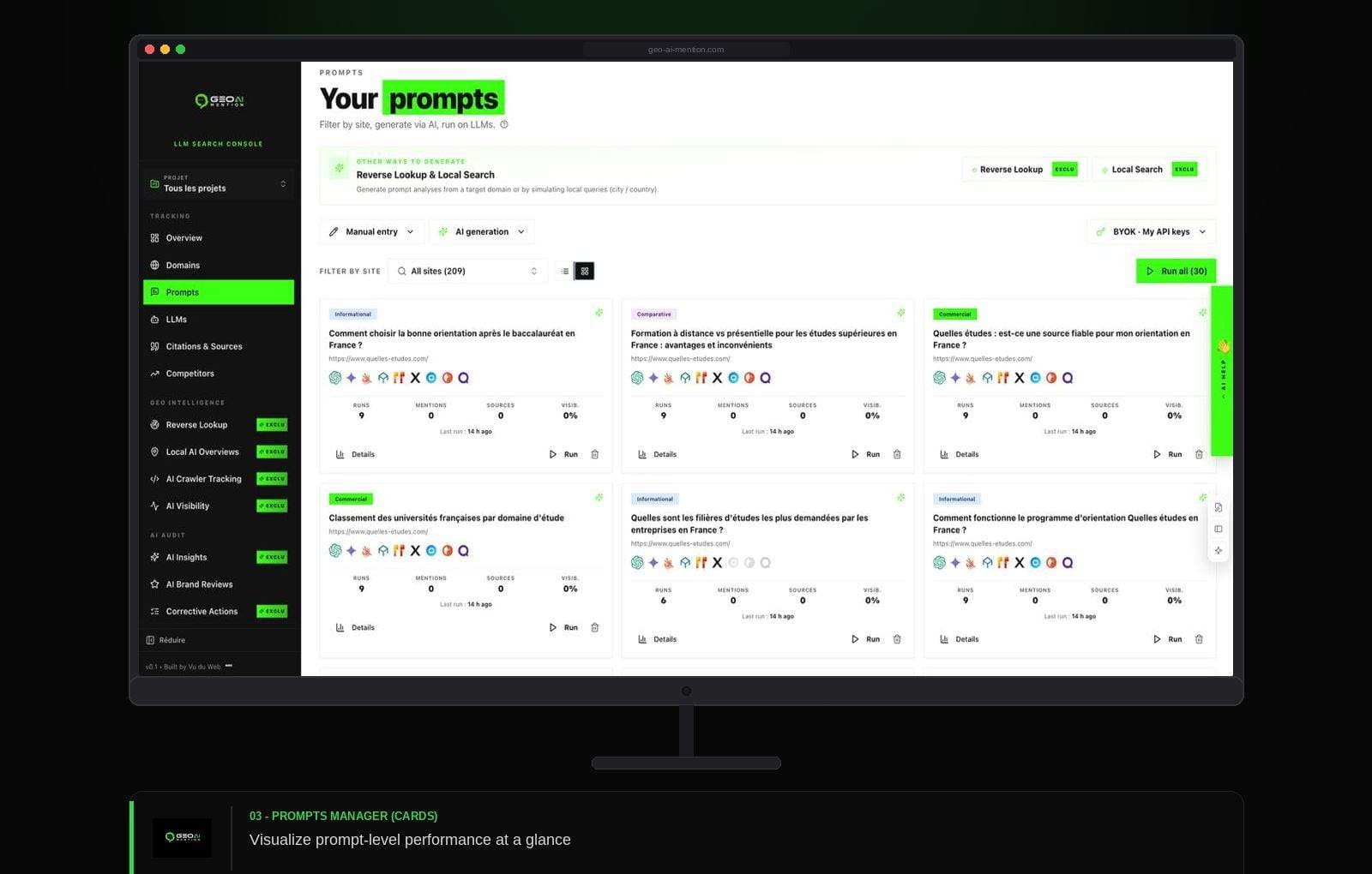 GEO AI MENTION - Product Image