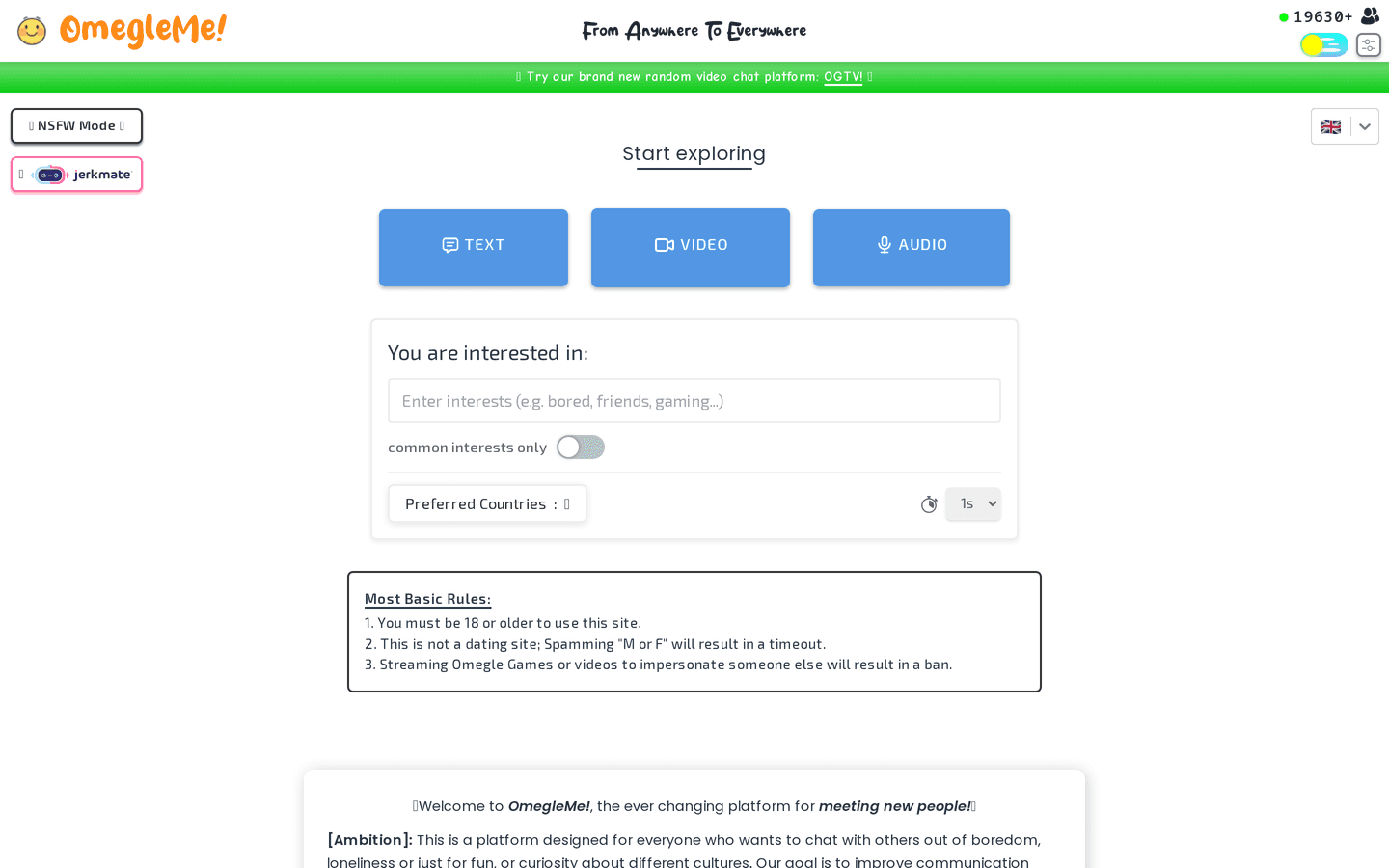 OmegleAppMe - Product Image