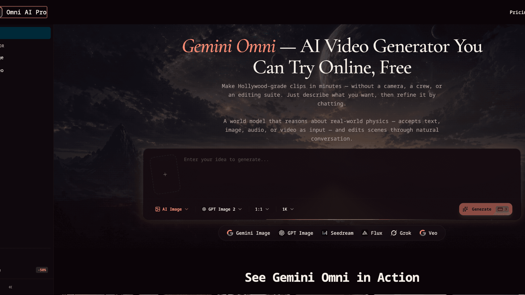 Gemini Omni - Product Image