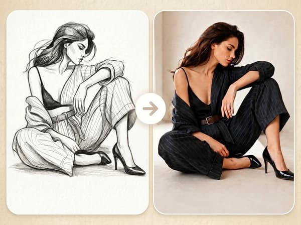 Fast Image AI Sketch to Image - Product Image