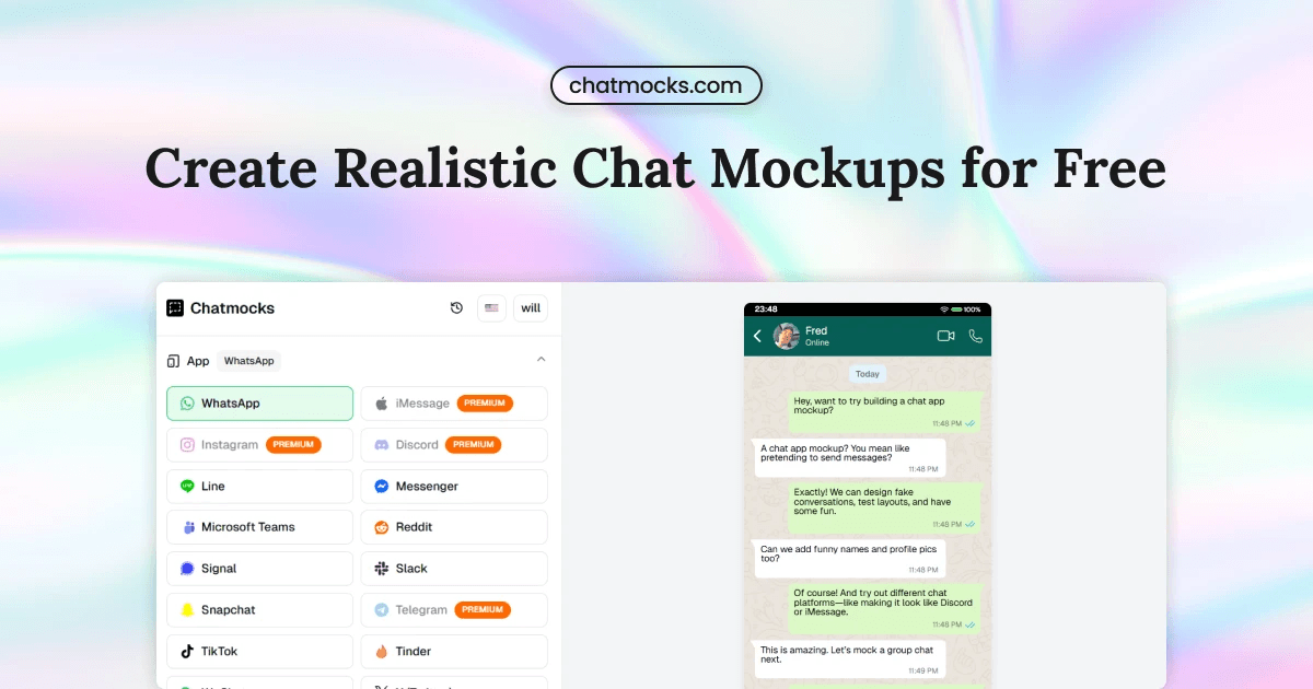 Chatmocks - Product Image