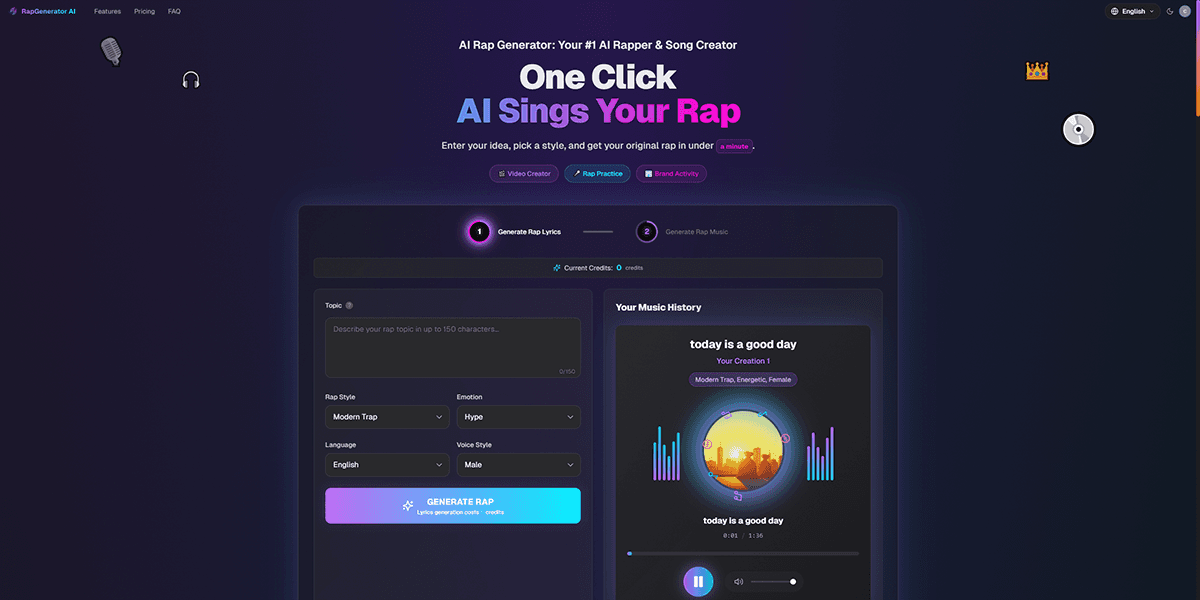 RapGenerator AI - Product Image