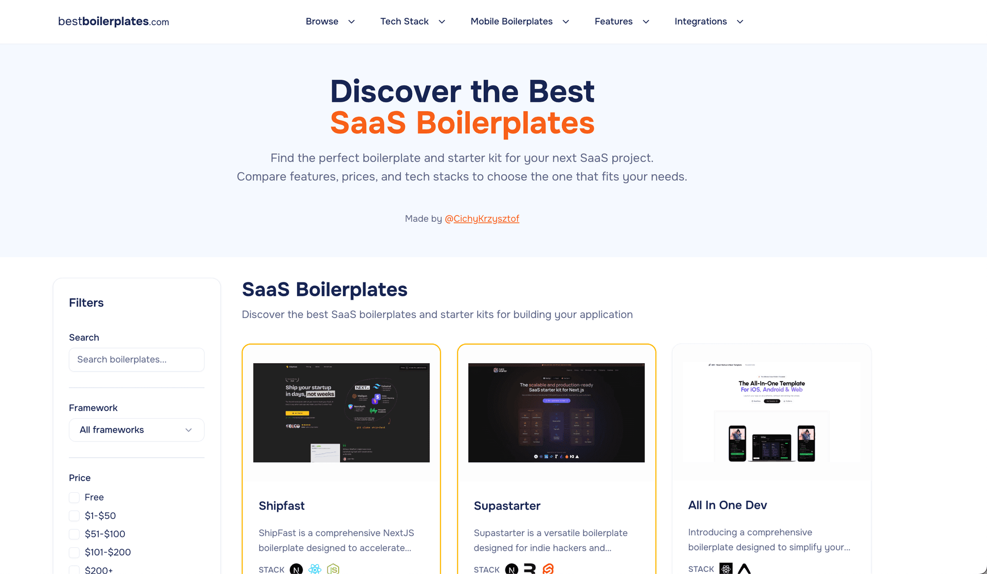 BestBoilerplates - Product Image