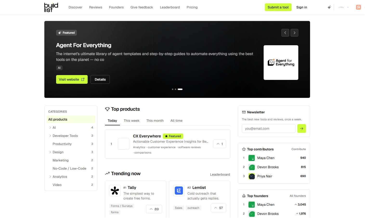Buildlist - Product Image