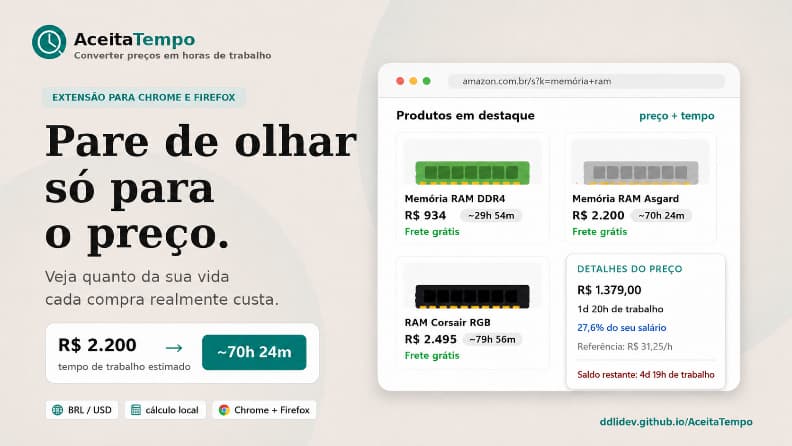 AceitaTempo - Product Image