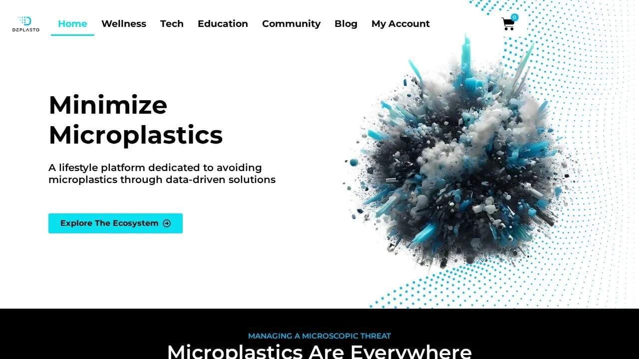 Microplastic Intake App - Product Image