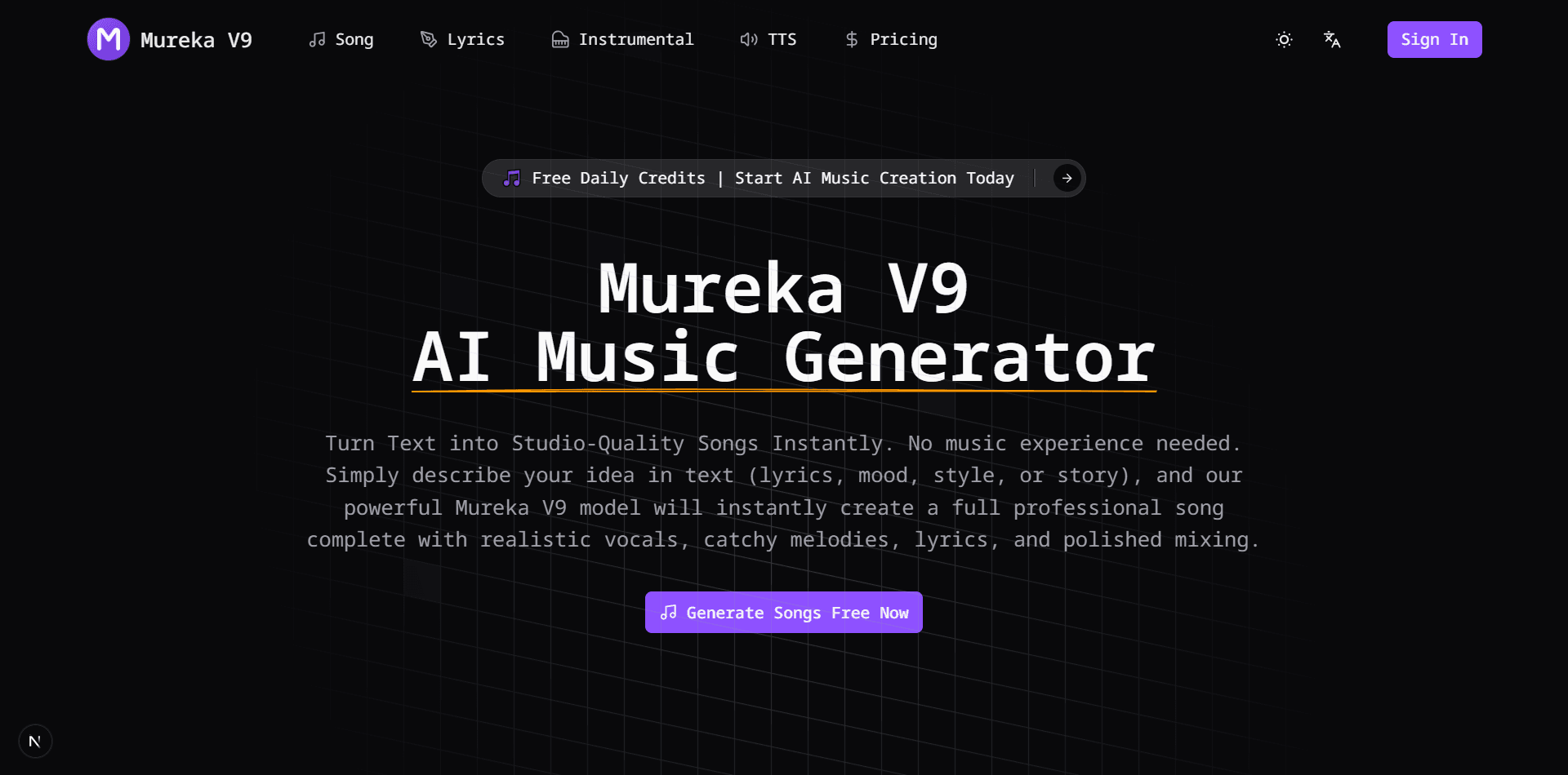 Mureka V9 - Product Image