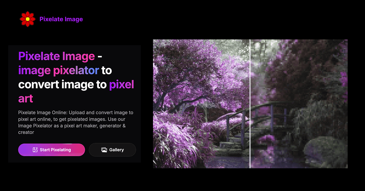 Pixelate Image - Product Image
