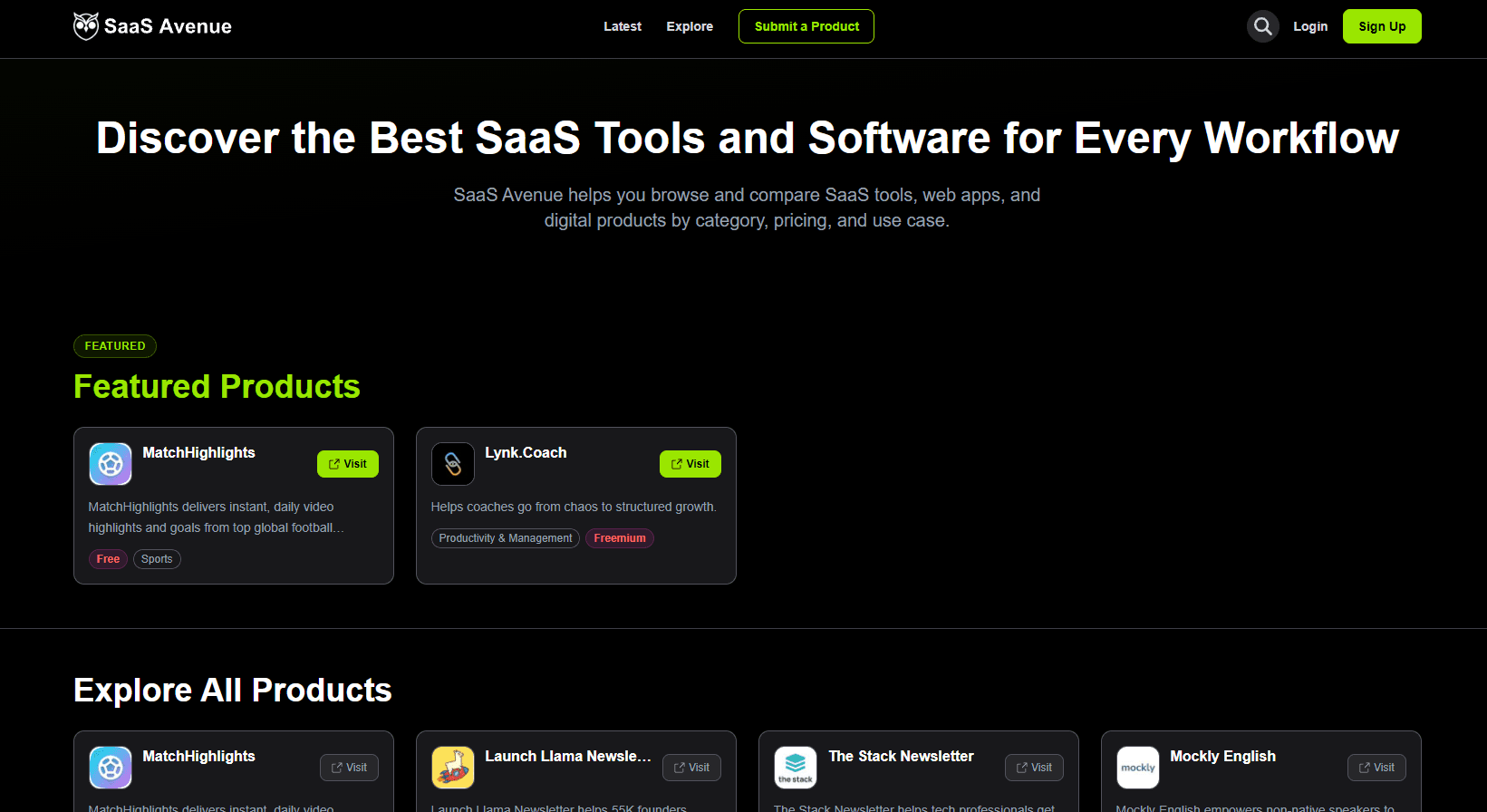 SaaS Avenue - Product Image