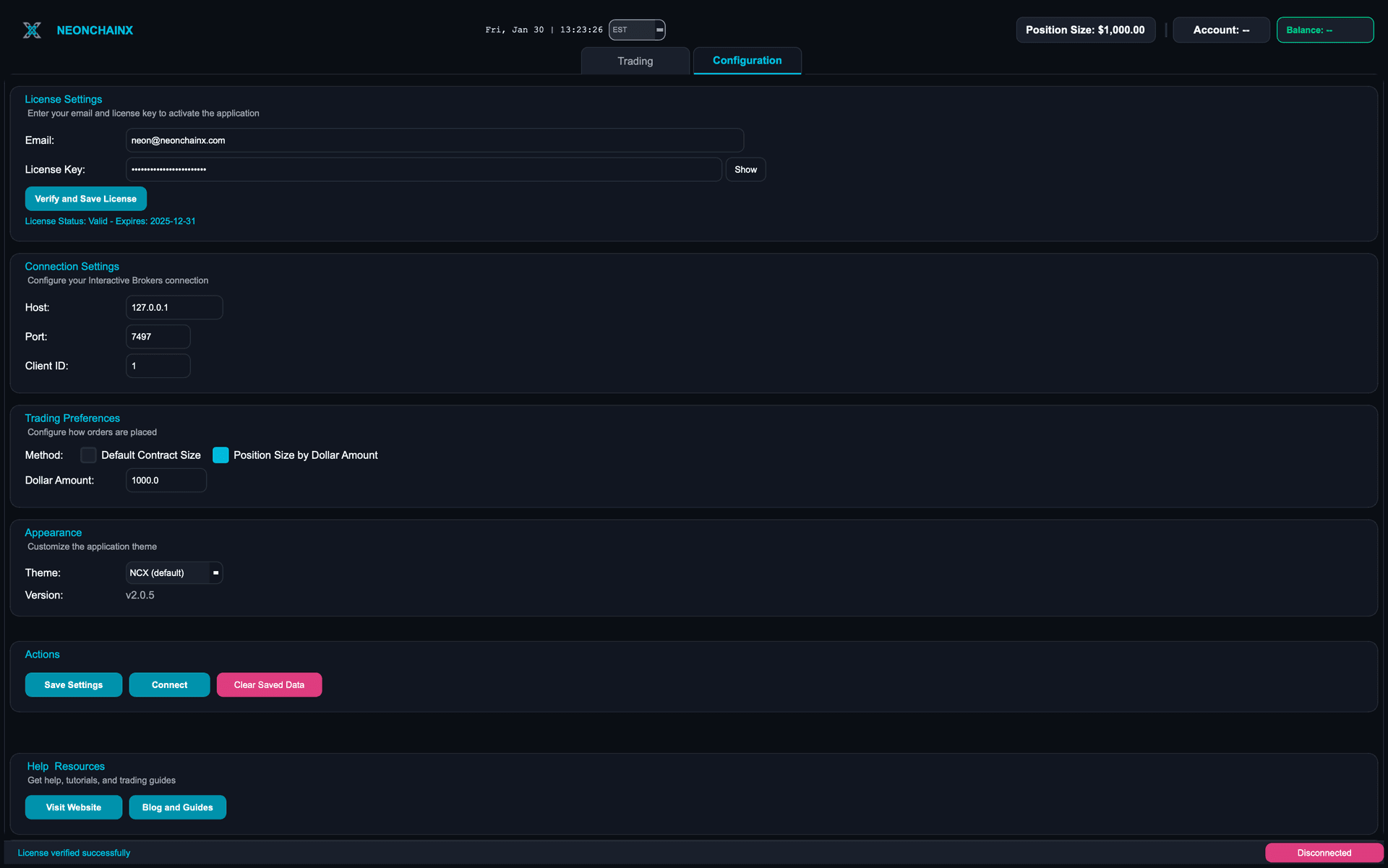 NeonChainX - Product Image