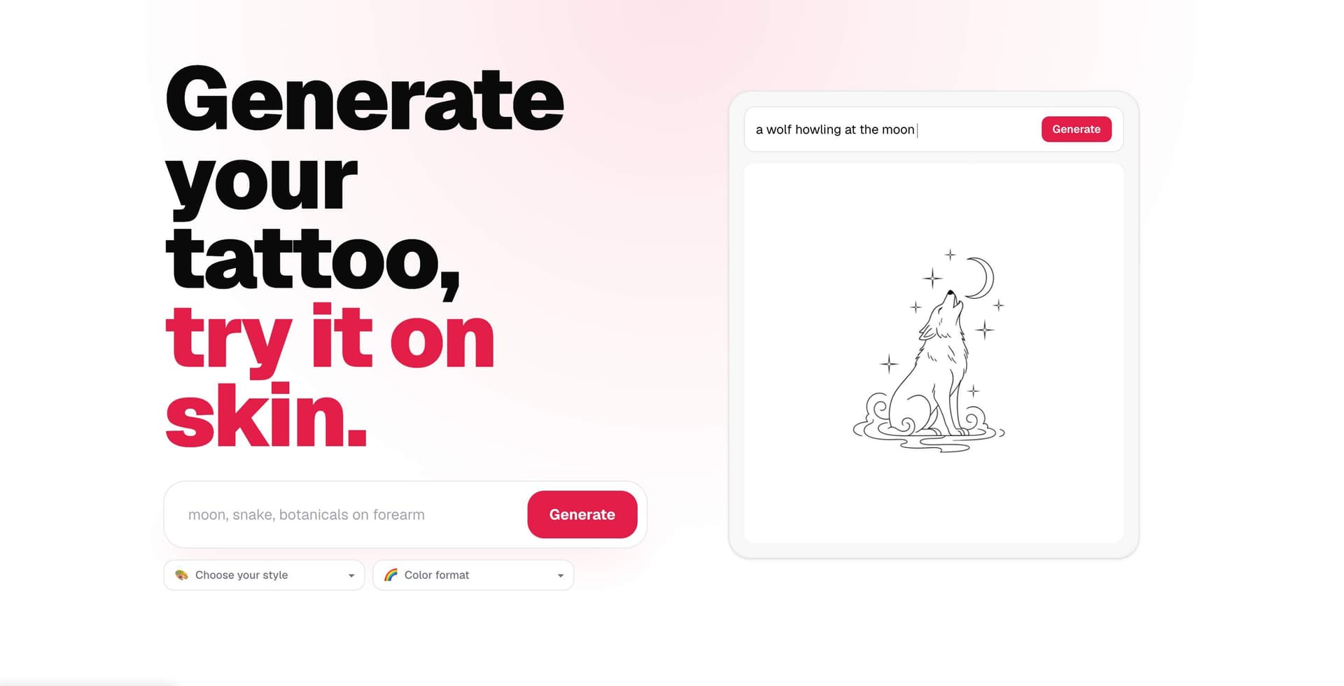 CustomTattoo AI - Product Image