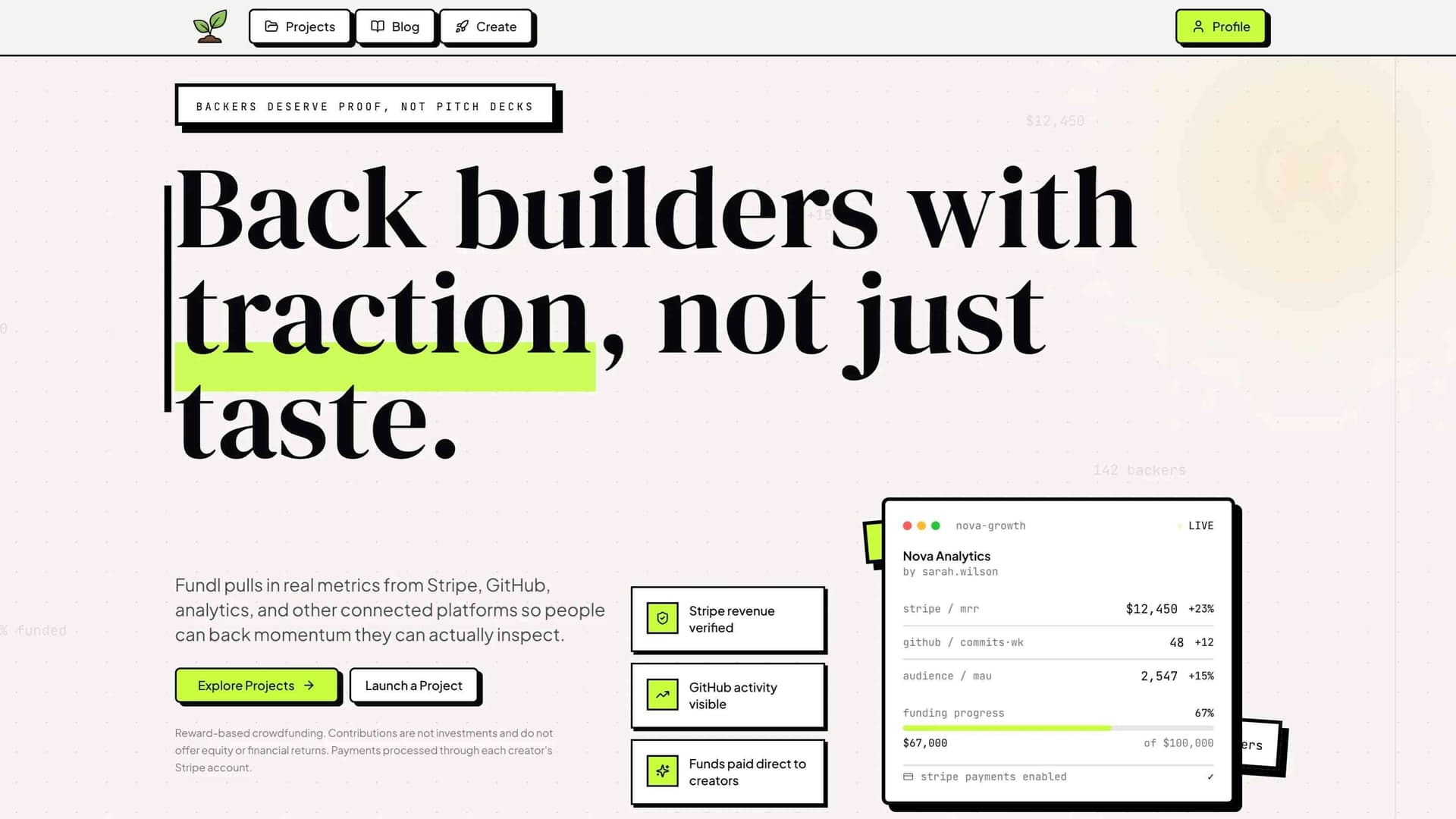 Fundl - Product Image