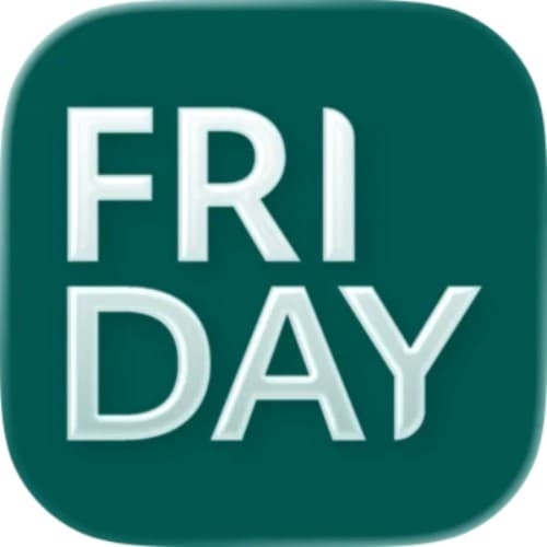 FRIDAY logo