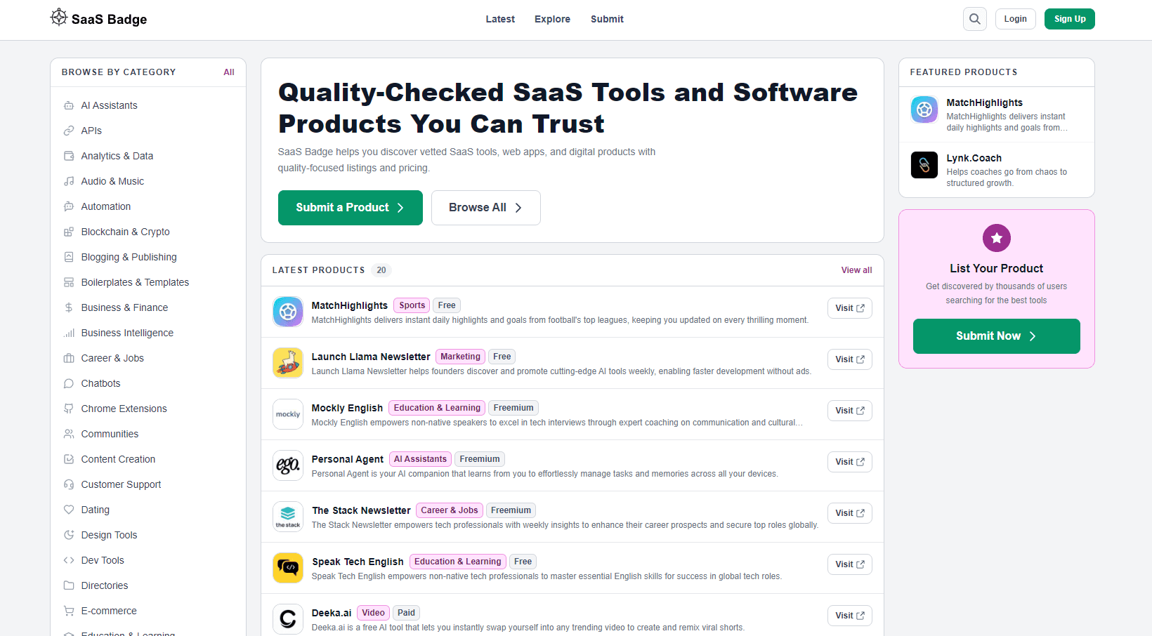 SaaS Badge - Product Image