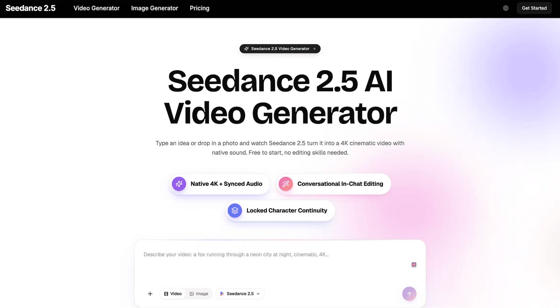 Seedance 2.5 - Product Image