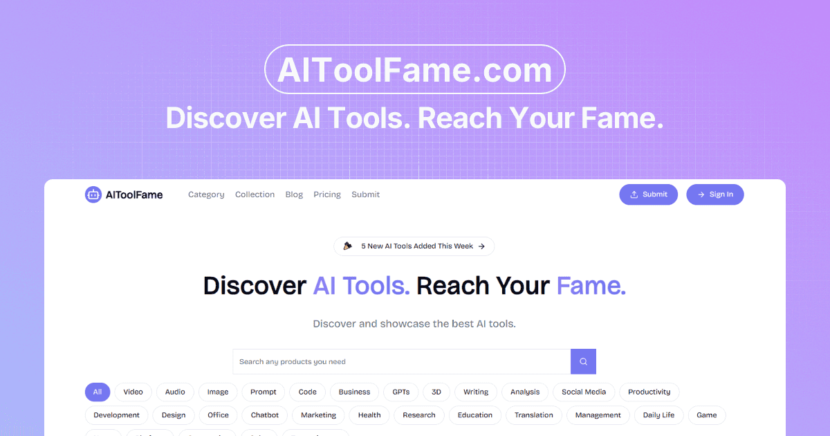 AIToolFame - Product Image