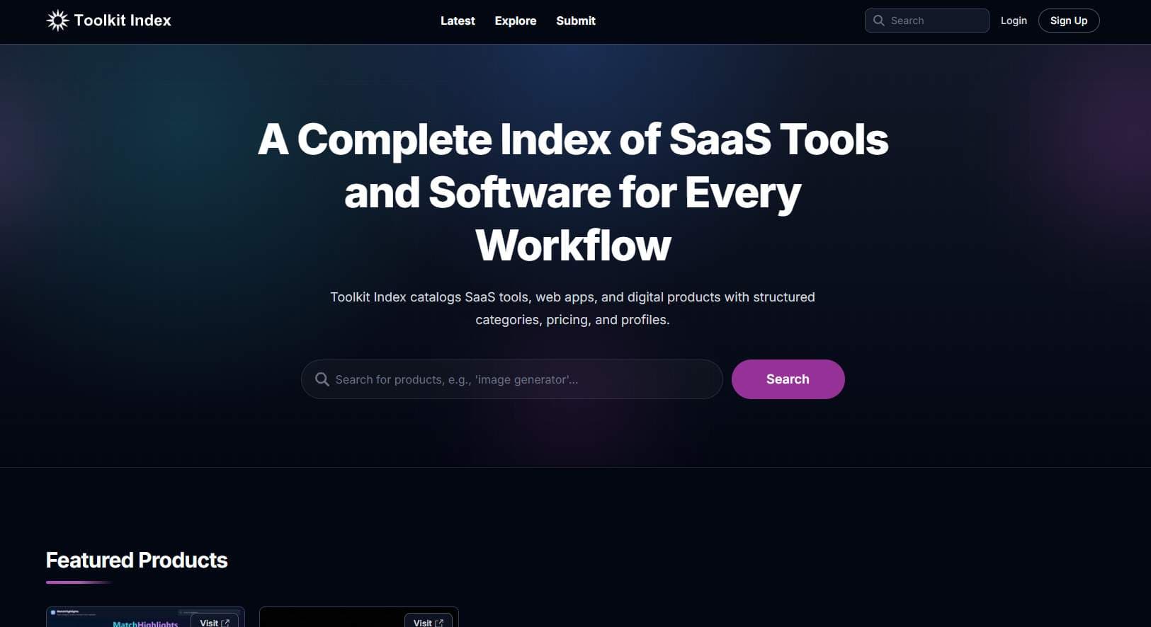 Toolkit Index - Product Image