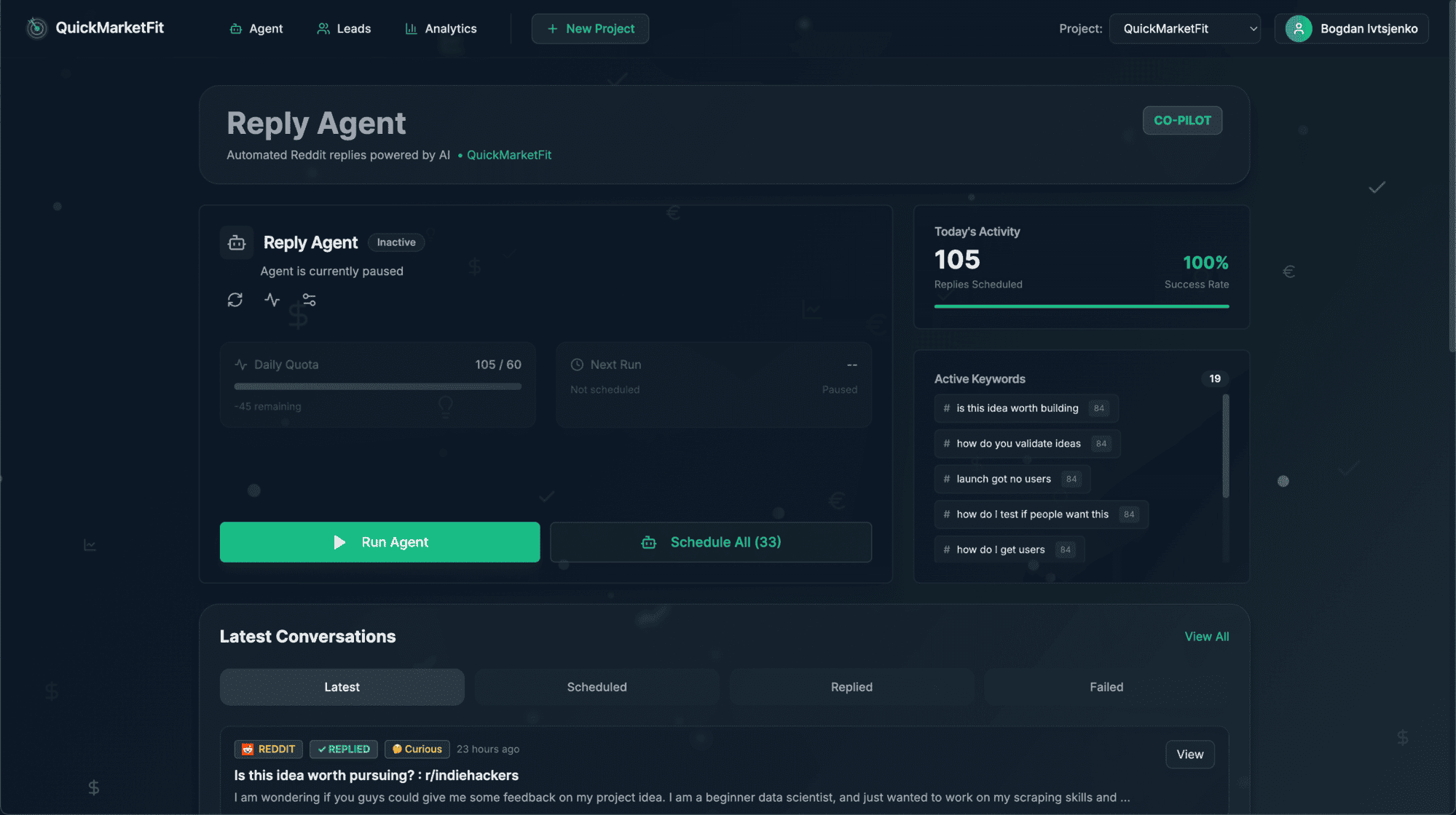 QuickMarketfit - Product Image