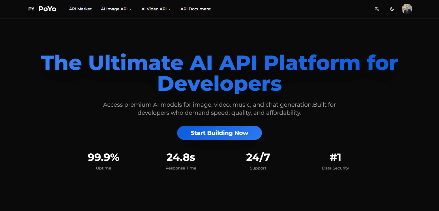PoYo API - Product Image