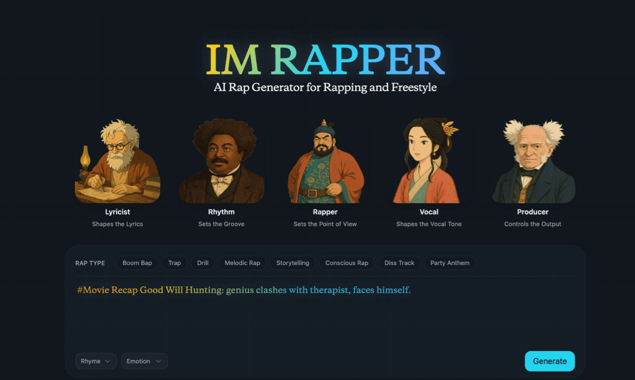 AI Rapper - Product Image