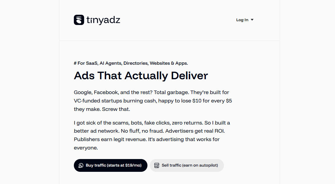 TinyAdz - Product Image