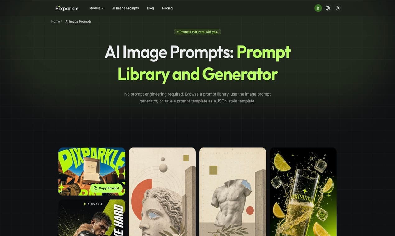 AI Image Prompts - Product Image