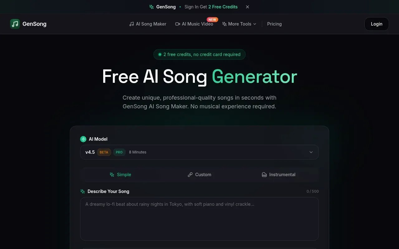 GenSong - Product Image